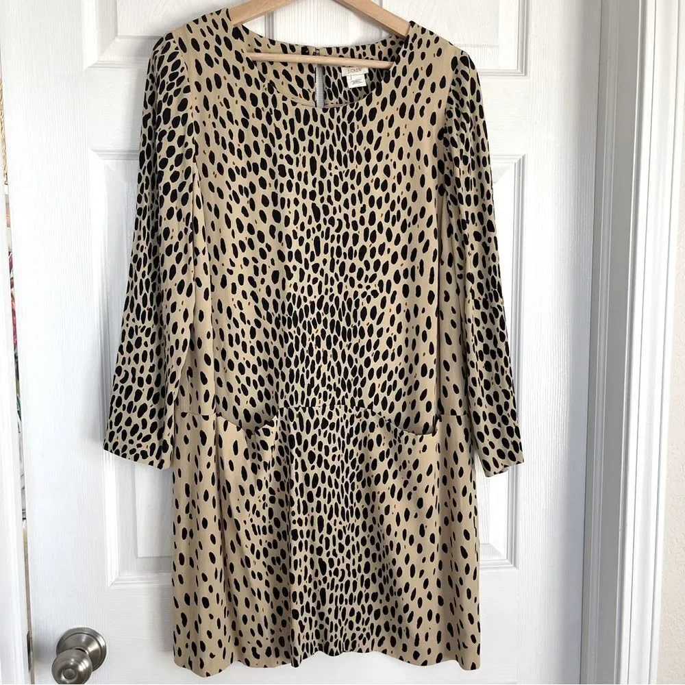 J. Crew crew leopard